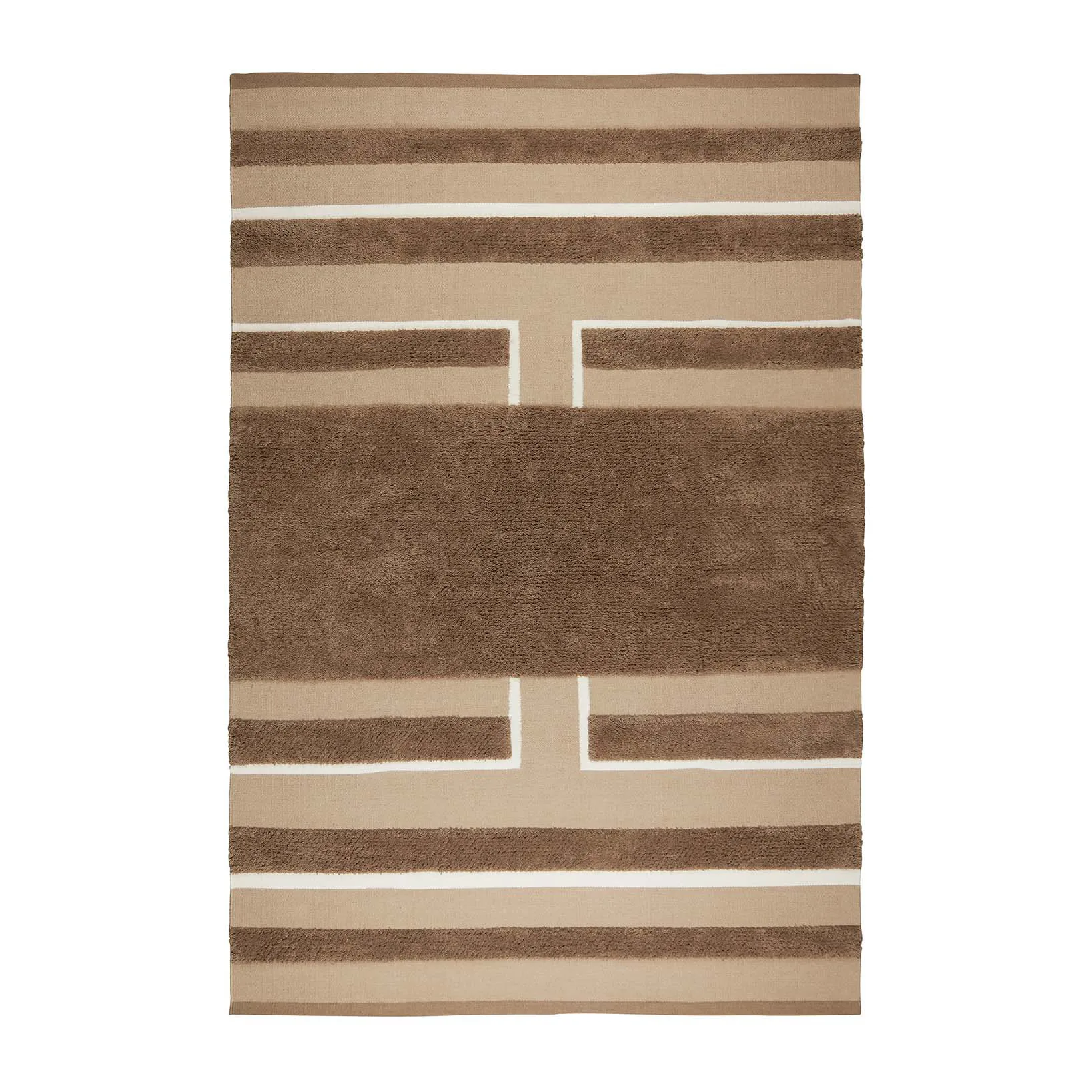 Veda matta 170x240 cm, Mocha-beige-off white Chhatwal & Jonsson