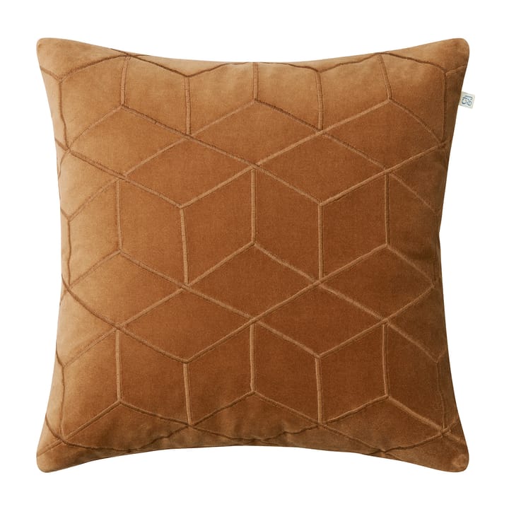 Vir kuddfodral 50x50 cm - Cognac - Chhatwal & Jonsson