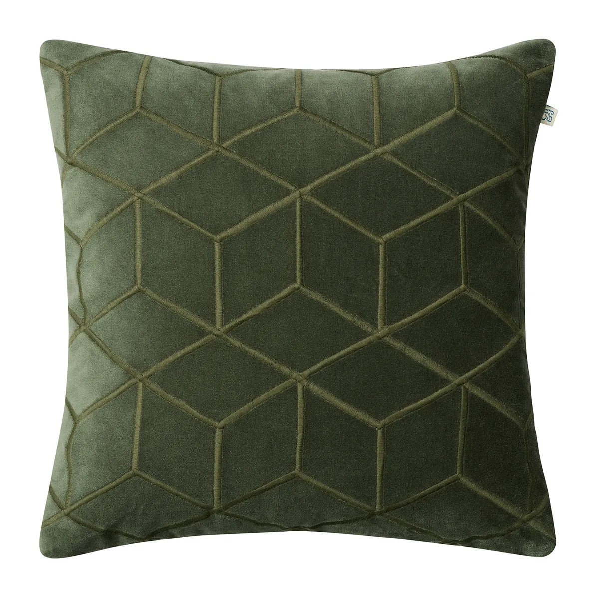 Chhatwal & Jonsson Vir kuddfodral 50x50 cm Forest green
