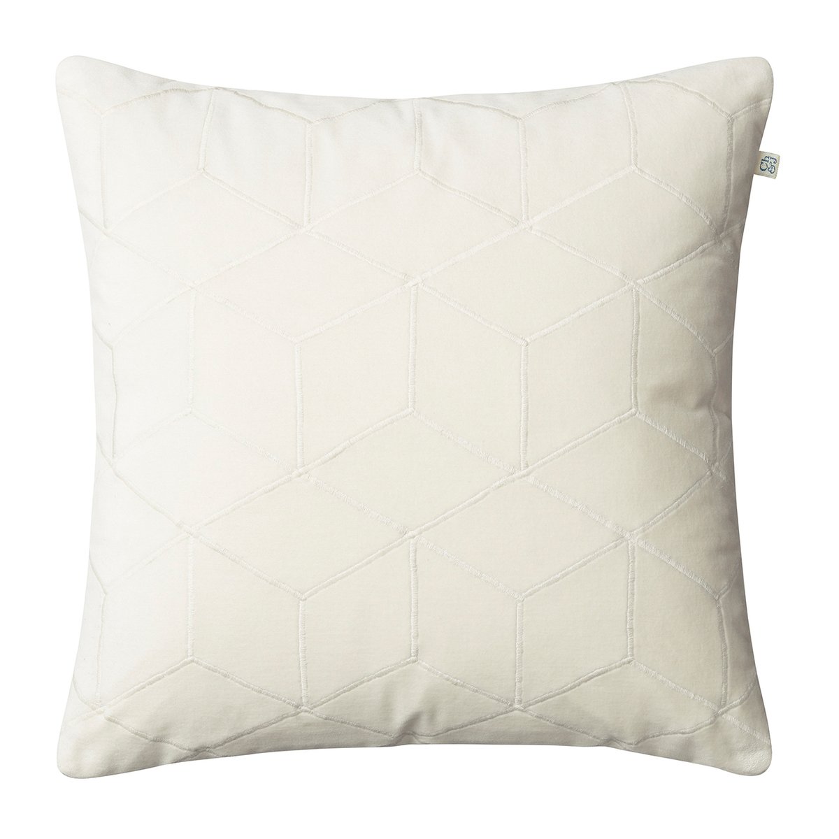 Chhatwal & Jonsson Vir kuddfodral 50x50 cm Ivory | Skandinavisk Design | Kuddfodral | Vit