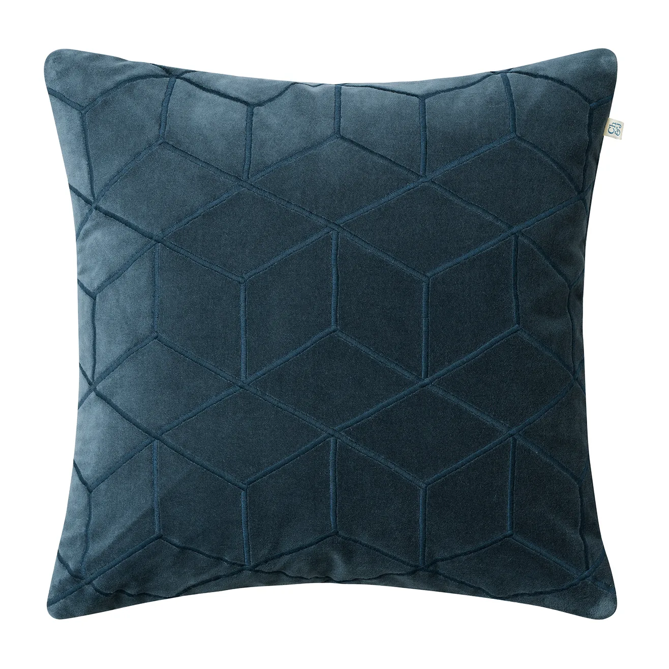 Vir kuddfodral 50x50 cm, Sea blue Chhatwal & Jonsson
