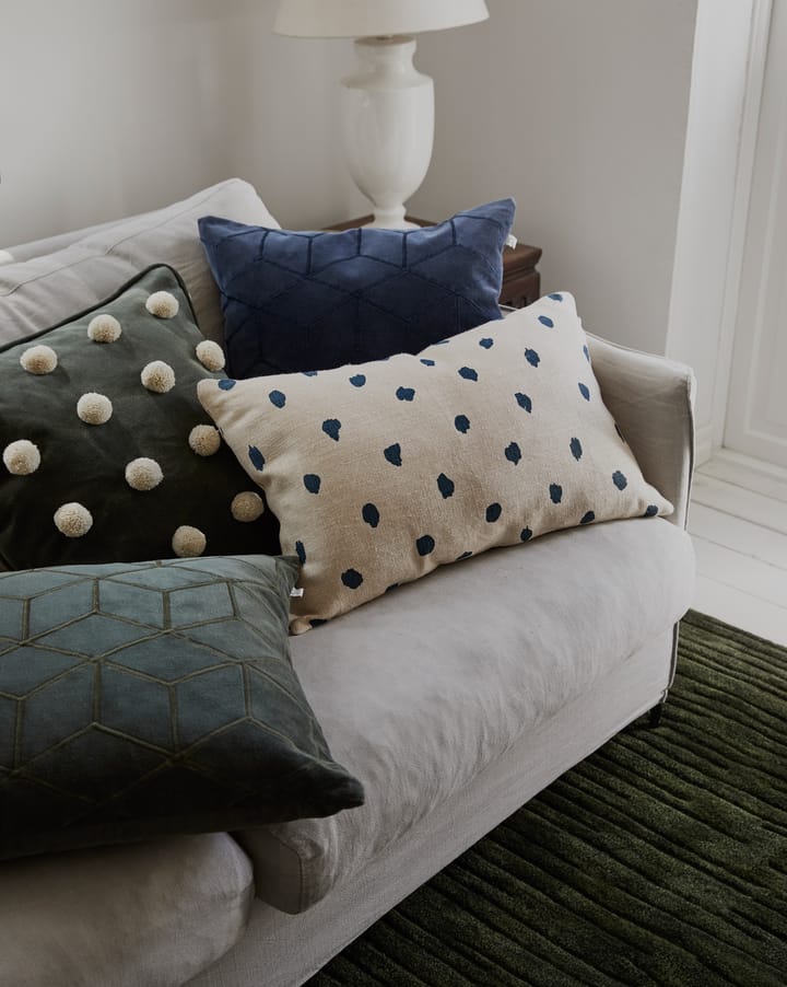 Vir kuddfodral 50x50 cm, Sea blue Chhatwal & Jonsson