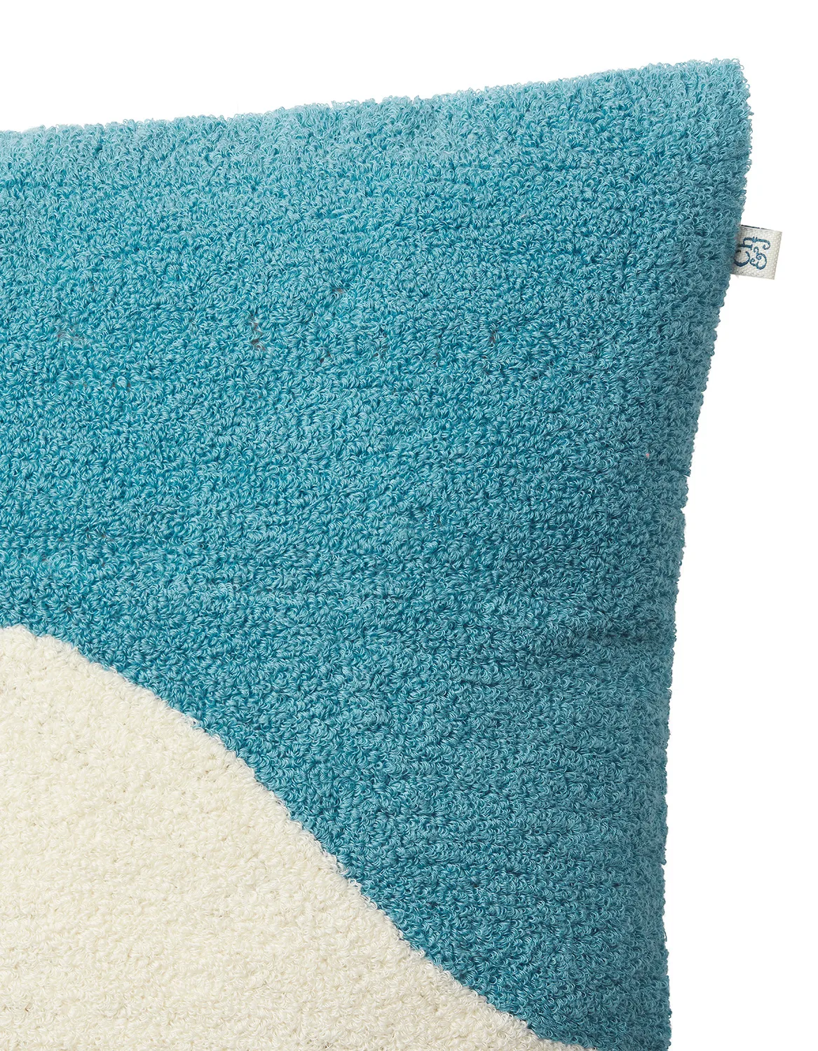 Yogi kuddfodral 50x50 cm, Heaven blue-off white Chhatwal & Jonsson