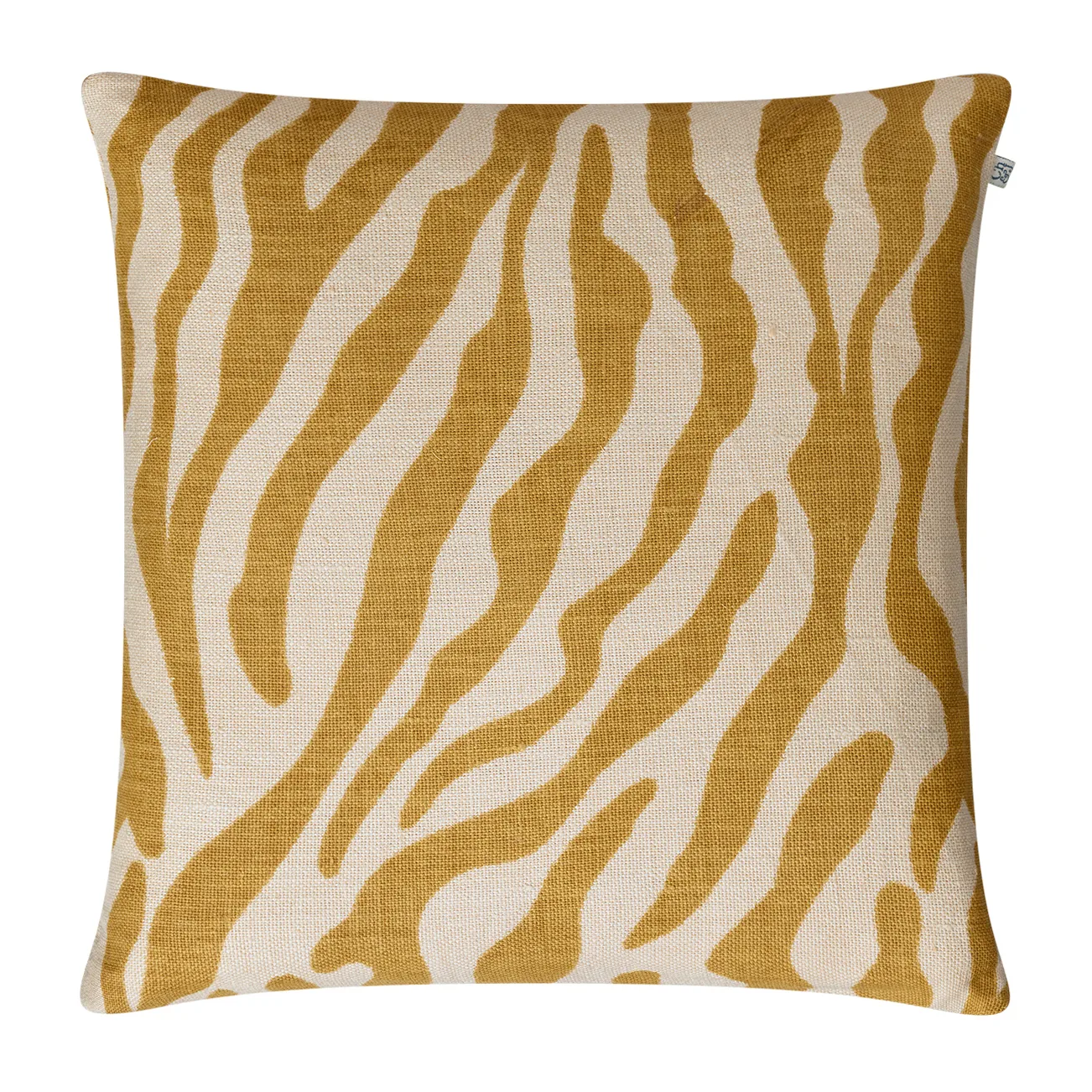 Zebra kuddfodral 50x50 cm, Spicy yellow Chhatwal & Jonsson