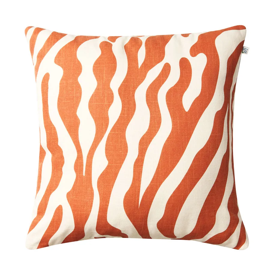 Zebra Outdoor kudde 50x50 cm, Apricot orange-off white Chhatwal & Jonsson