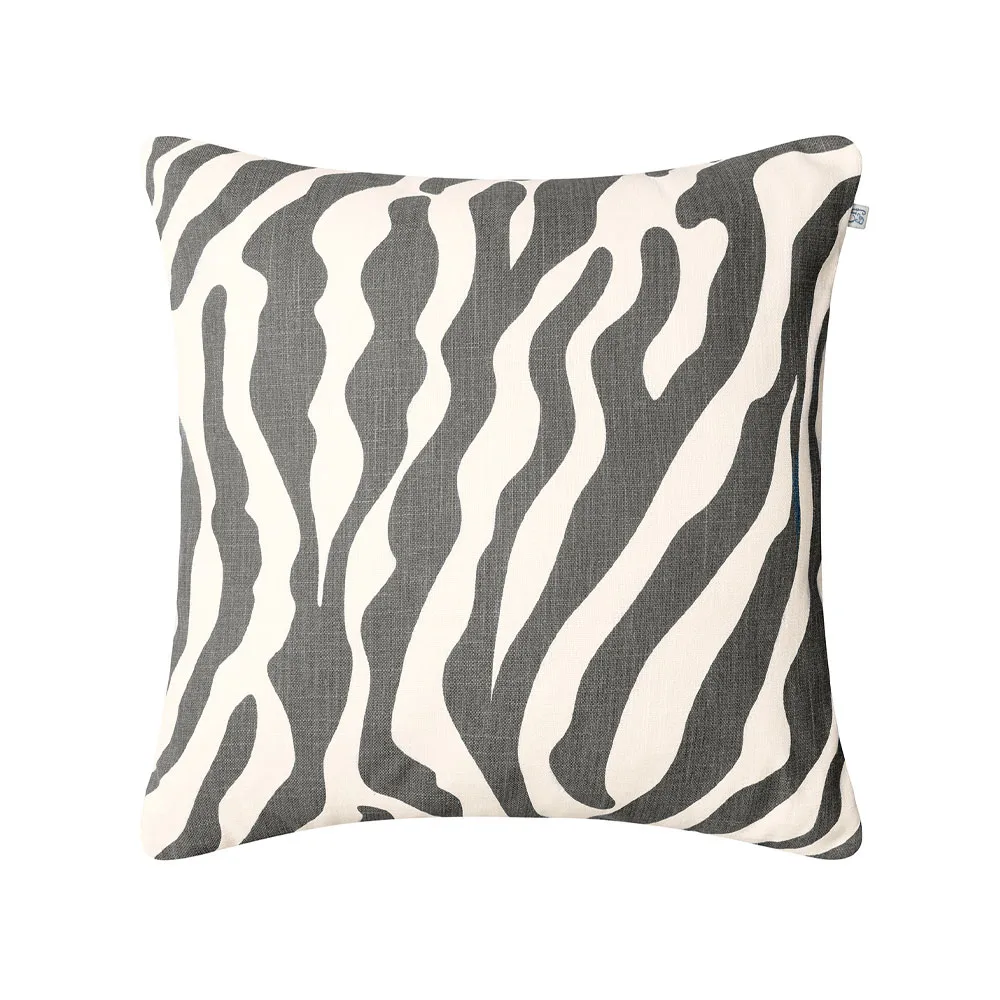 Chhatwal & Jonsson Zebra Outdoor kudde 50x50 cm grey/offwhite, 50 cm