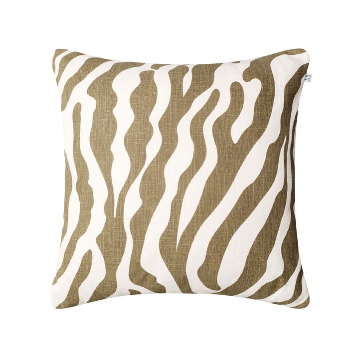 Zebra Outdoor kudde 50x50 cm - Shitake/off white - Chhatwal & Jonsson