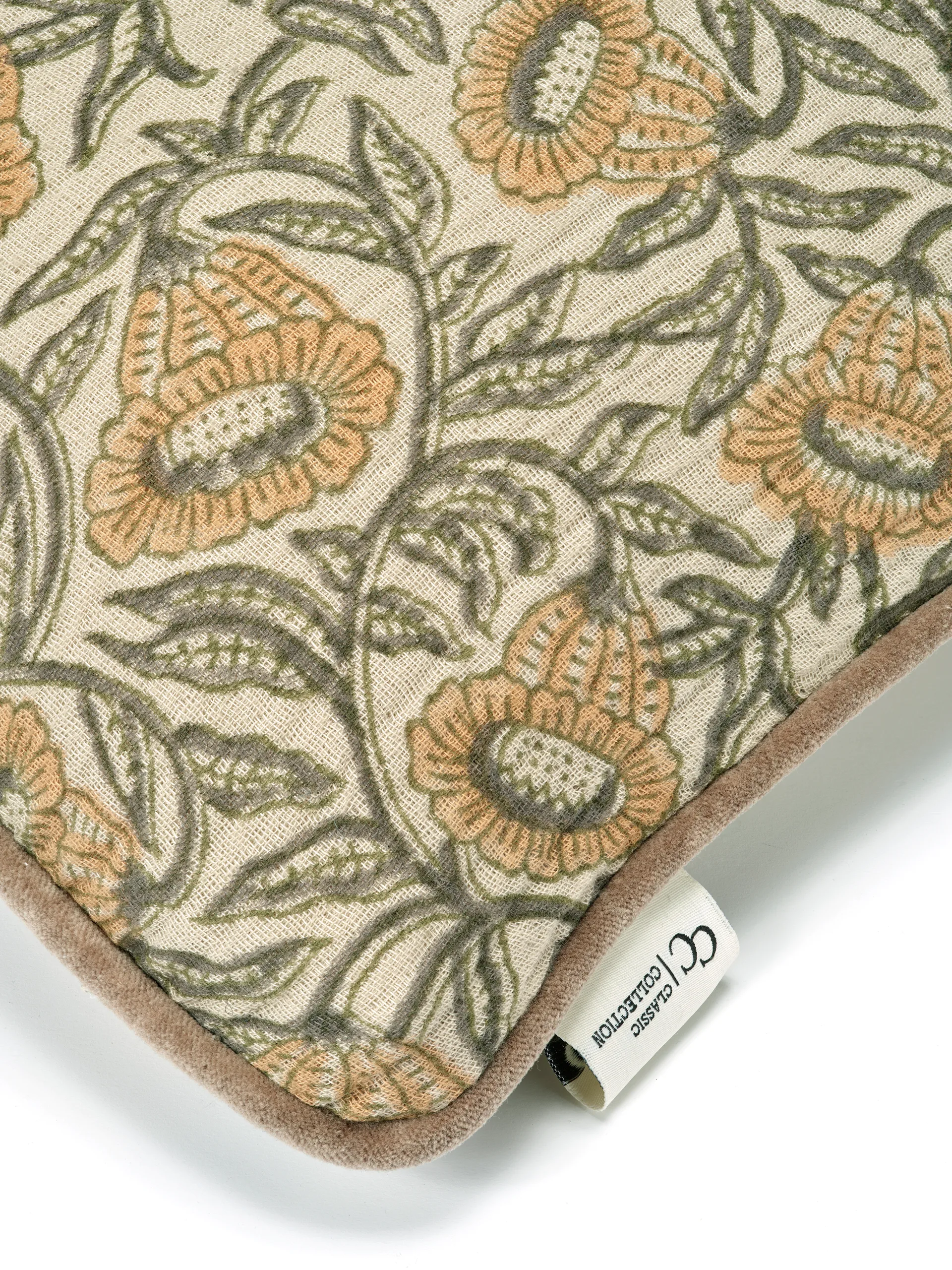 Bell kuddfodral 50x50 cm, Yellow Classic Collection