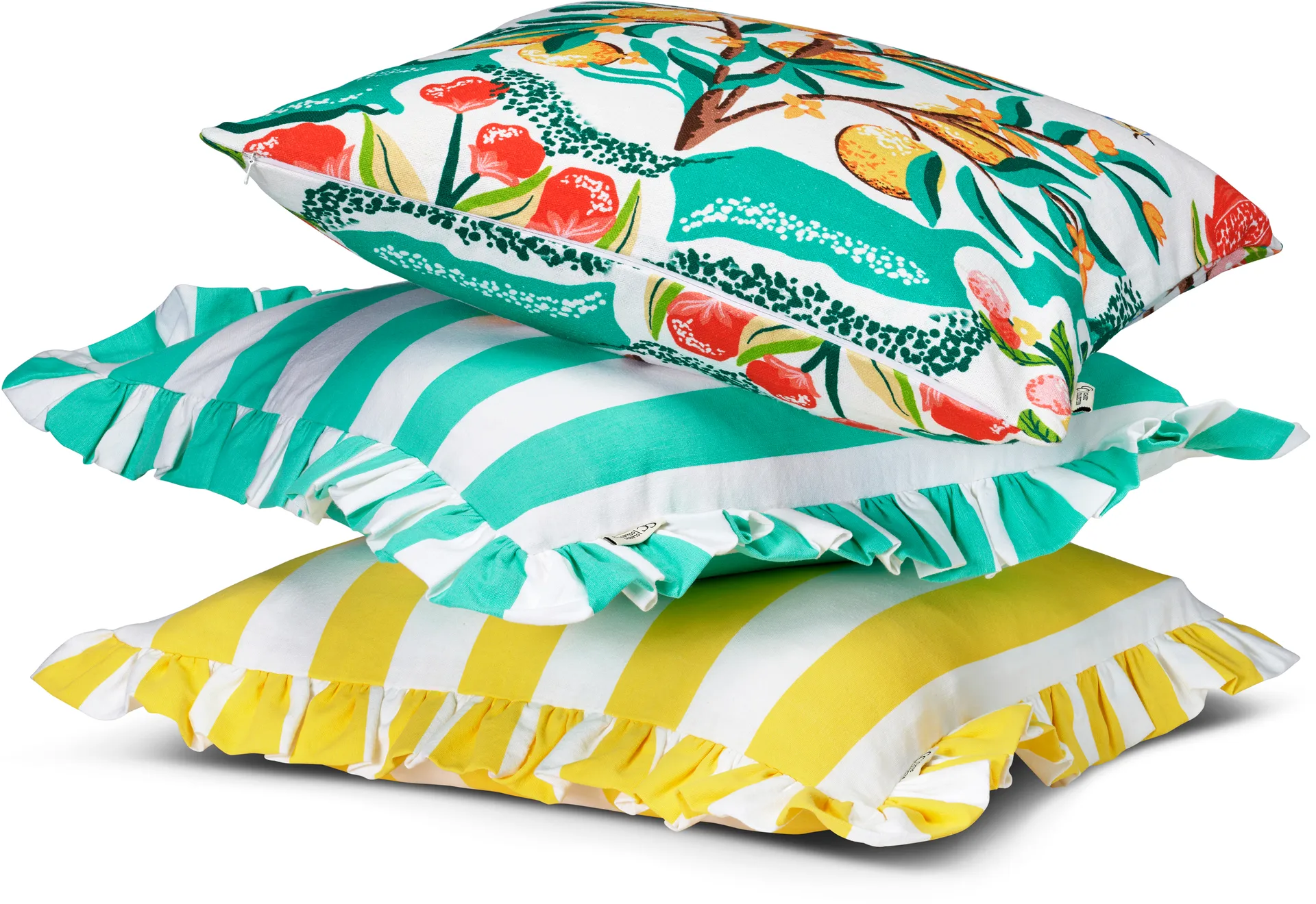 Botanical Orange kuddfodral 50x50 cm, White Classic Collection