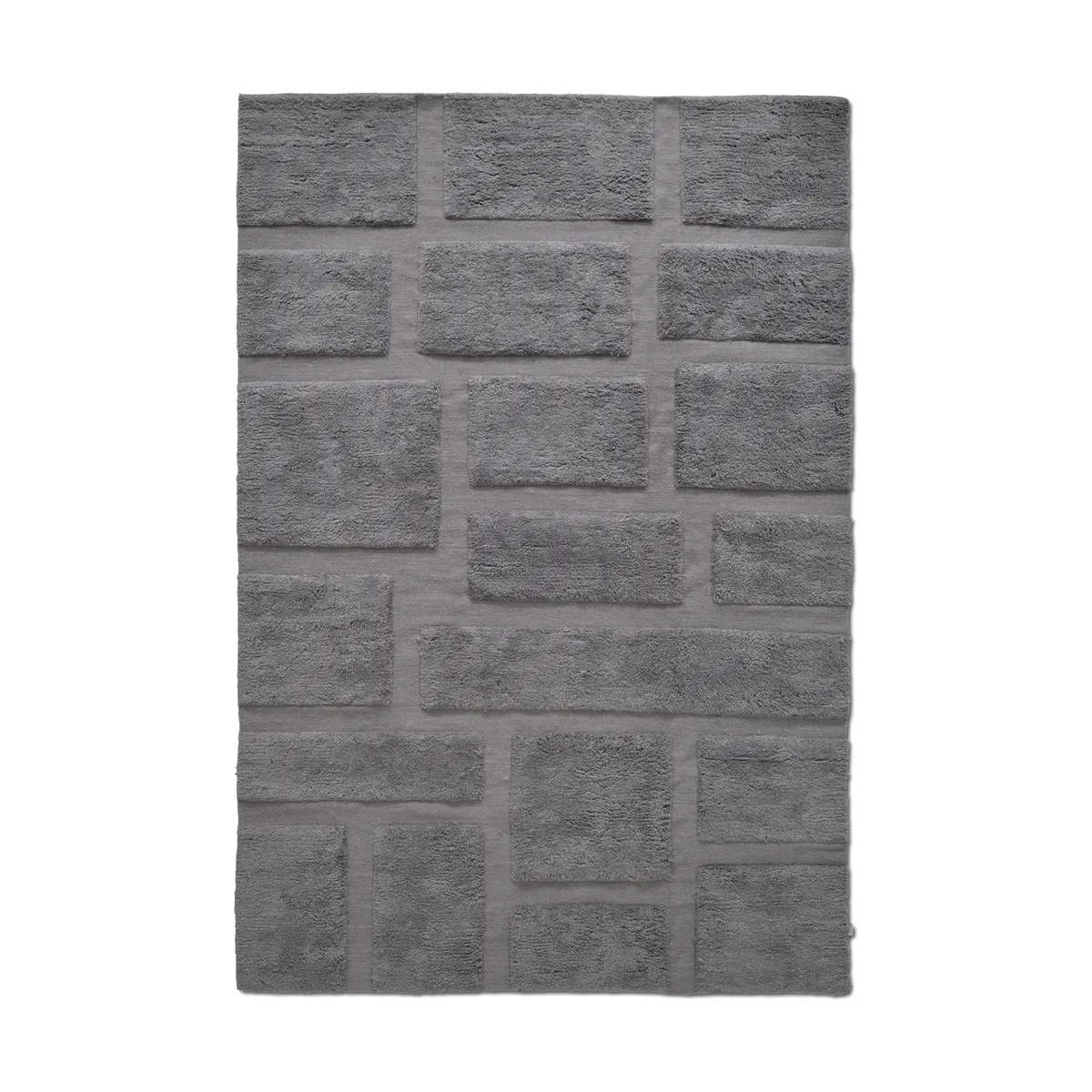 Classic Collection Bricks ullmatta 170x230 cm Grå