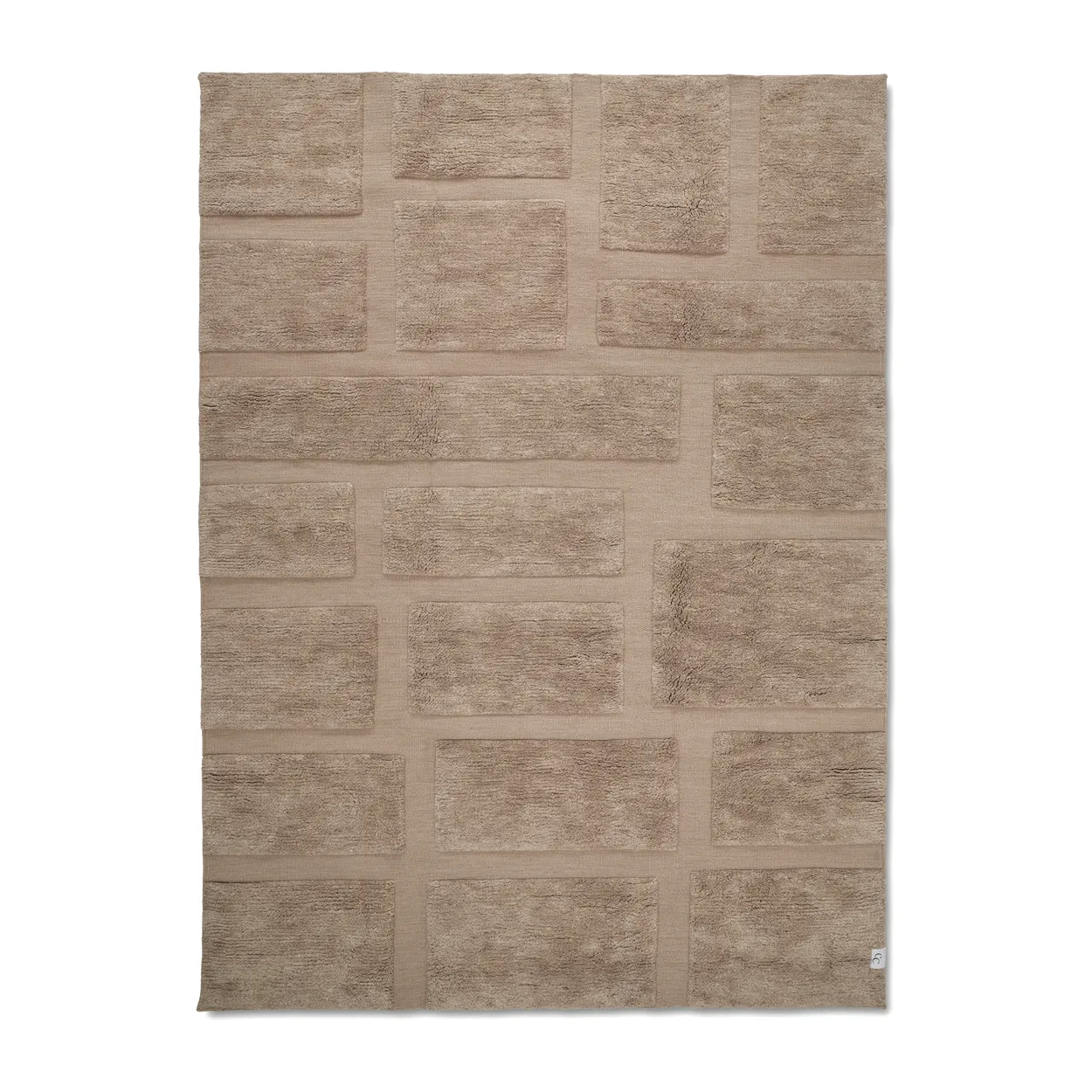 Classic Collection Bricks ullmatta 250x350 cm Beige