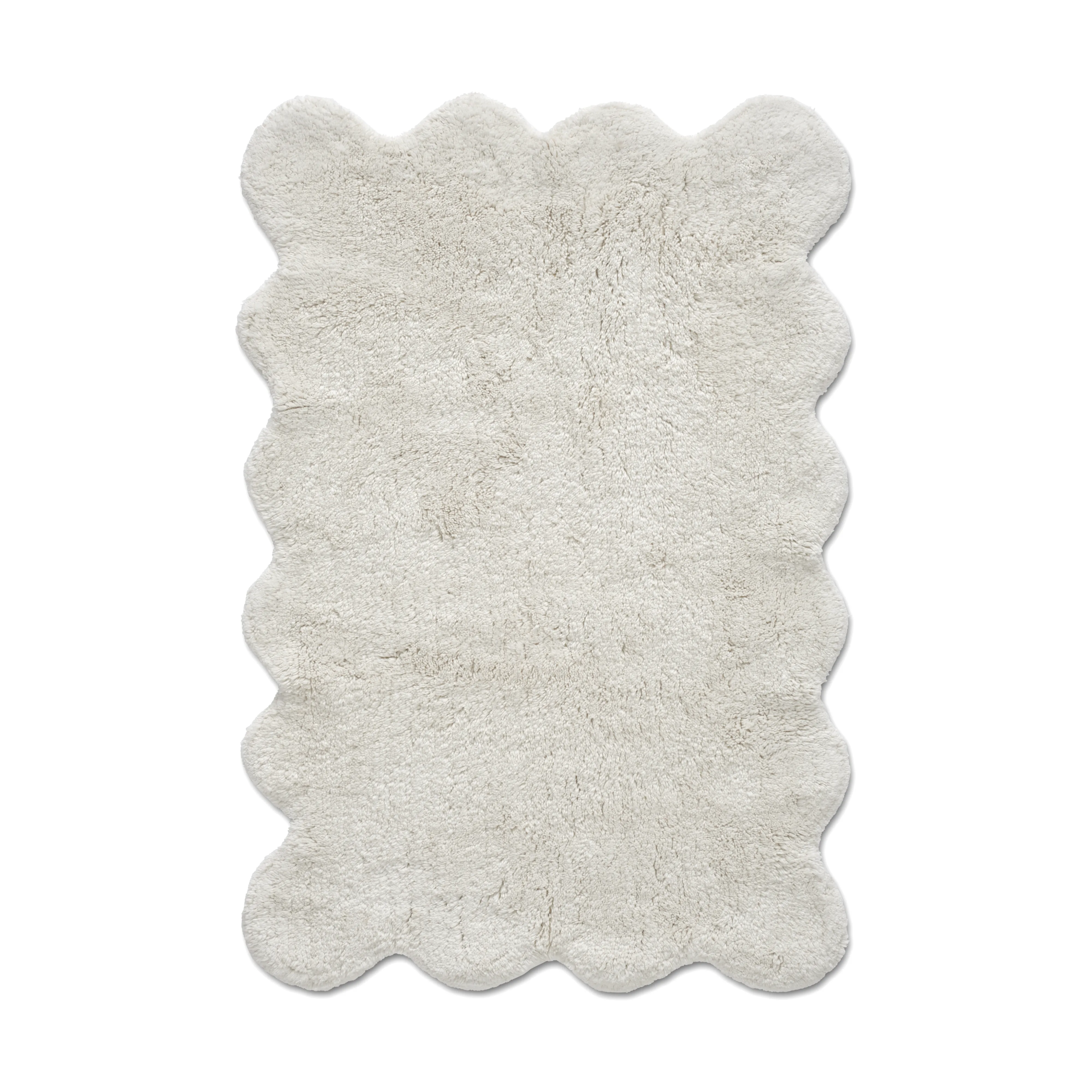 Clam badrumsmatta 60x90 cm, Vit
