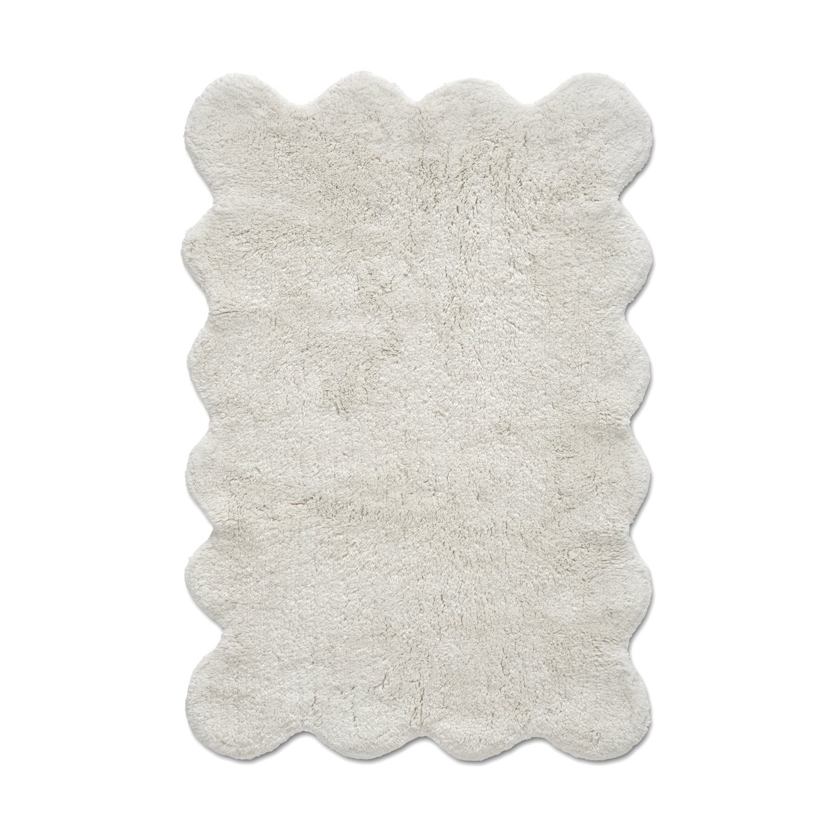 Classic Collection Clam badrumsmatta 60x90 cm Vit | Skandinavisk Design | Badrumsmattor | Vit