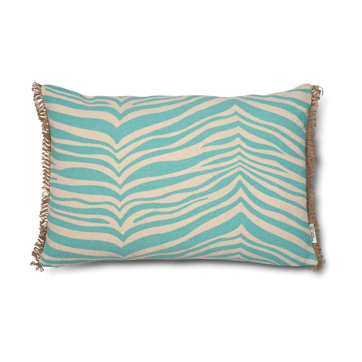 Classic Collection Zebra kudde 40x60 cm - Aqua - Classic Collection