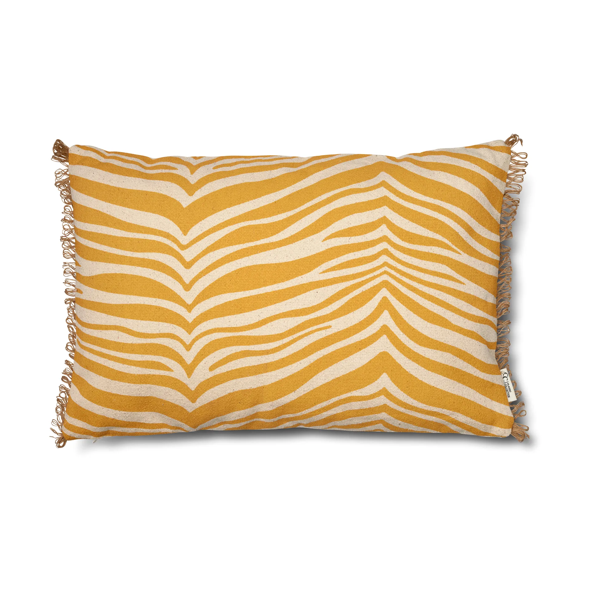 Classic Collection Zebra kudde 40x60 cm, Yellow Classic Collection