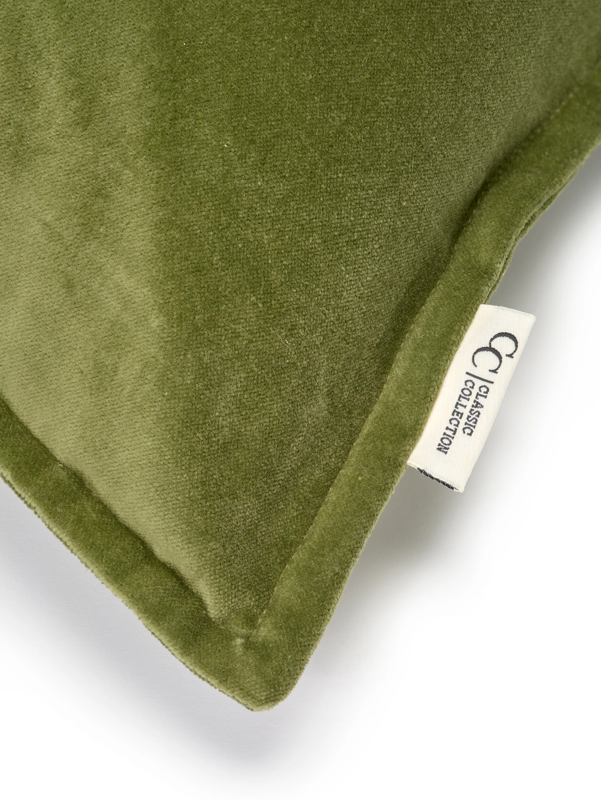 Classic Velvet kuddfodral 50x50 cm, Green Classic Collection