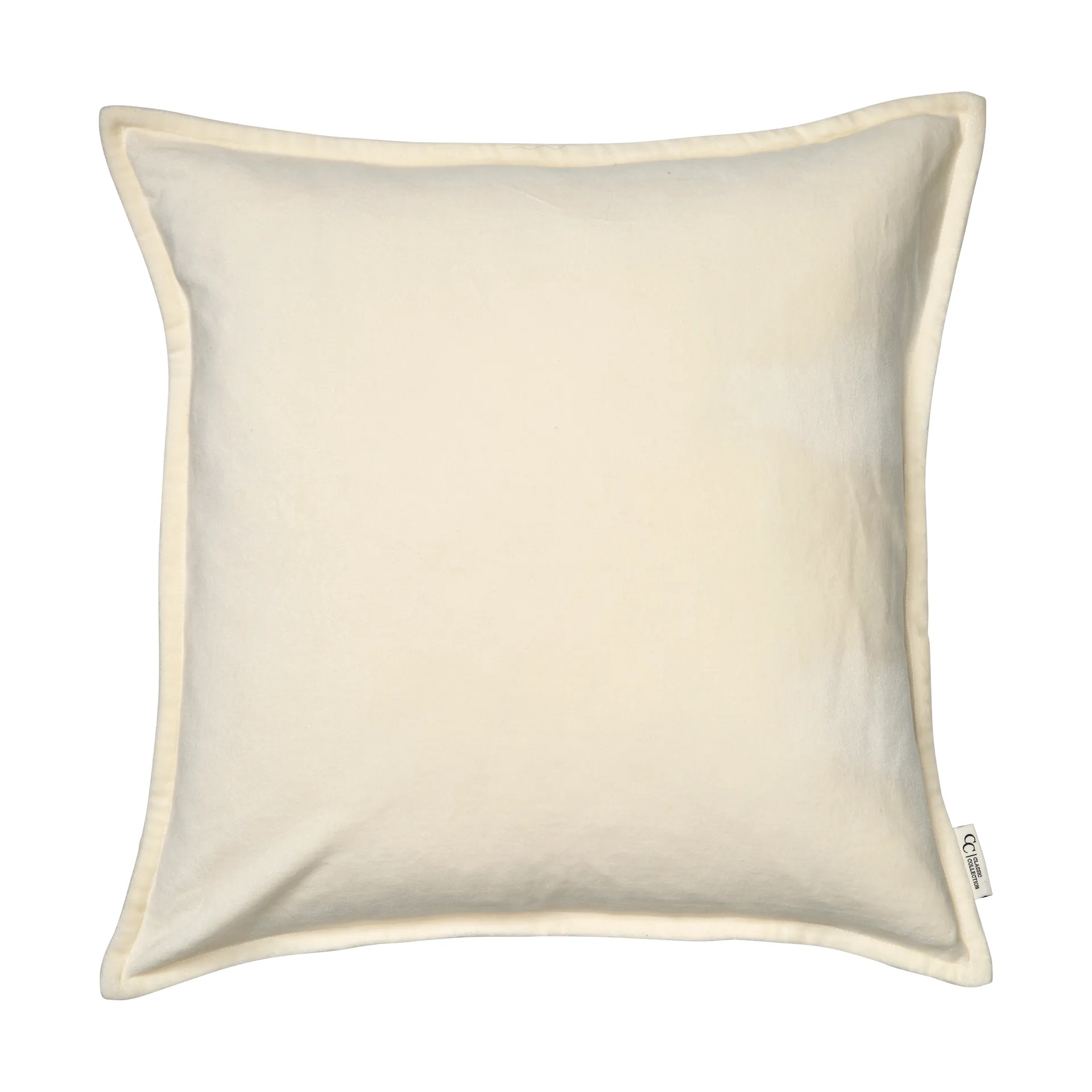 Classic Velvet kuddfodral 50x50 cm, White Classic Collection