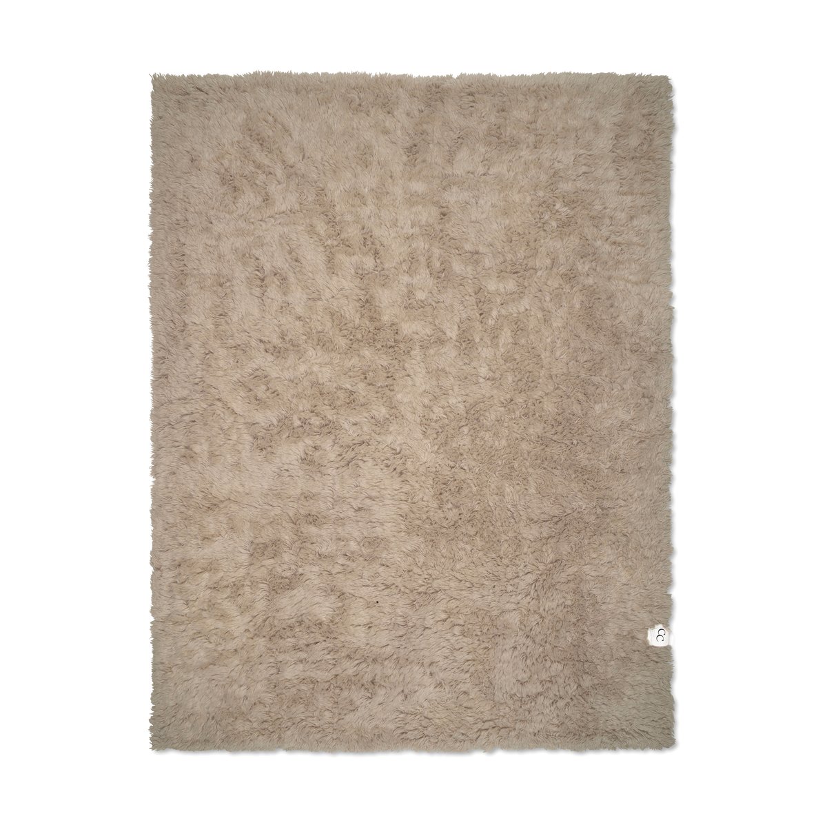 Classic Collection Cloudy ullmatta 170x230 cm Beige