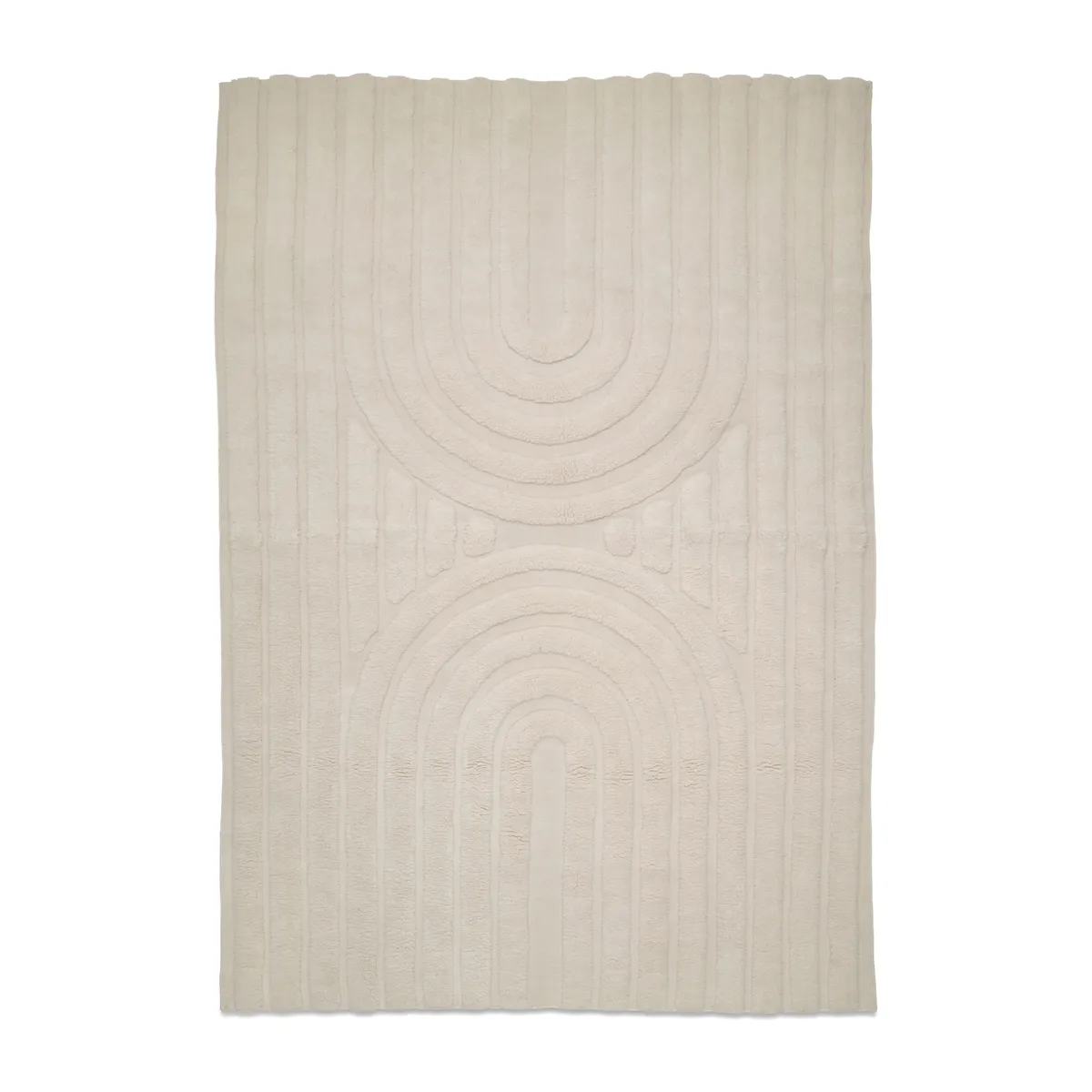 Classic Collection Curve ullmatta 250x350 cm Ivory