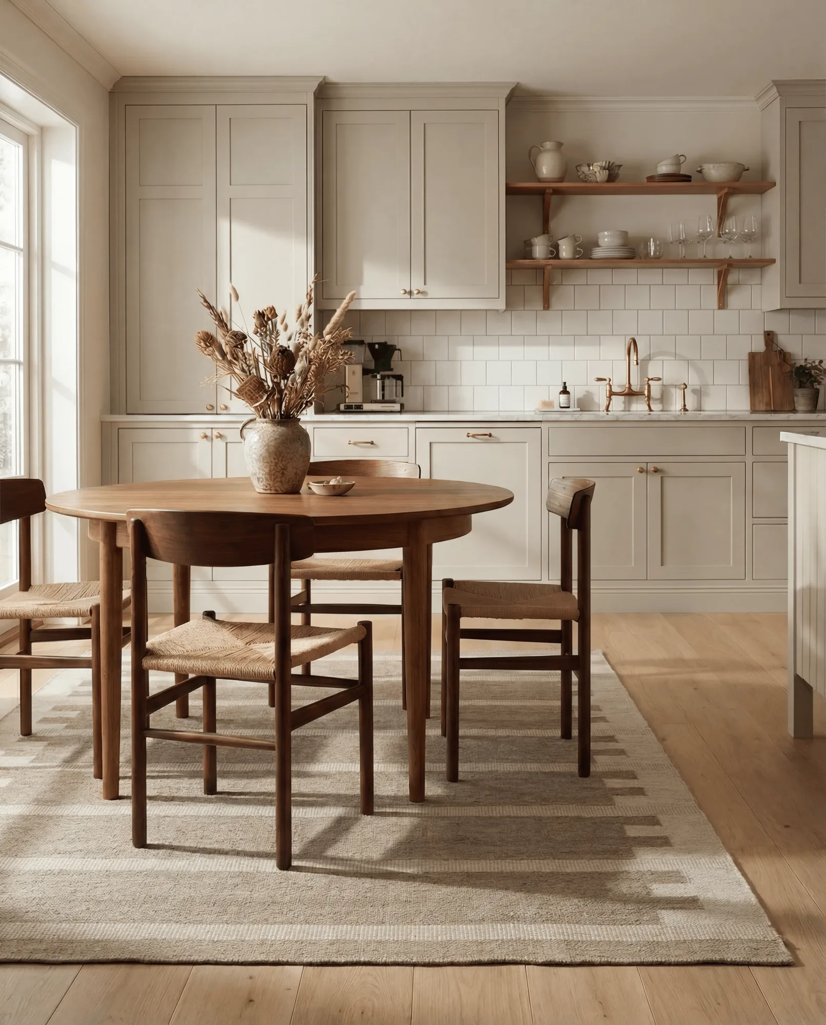 Falsterbo ullmatta, Beige, 230x330 cm Classic Collection