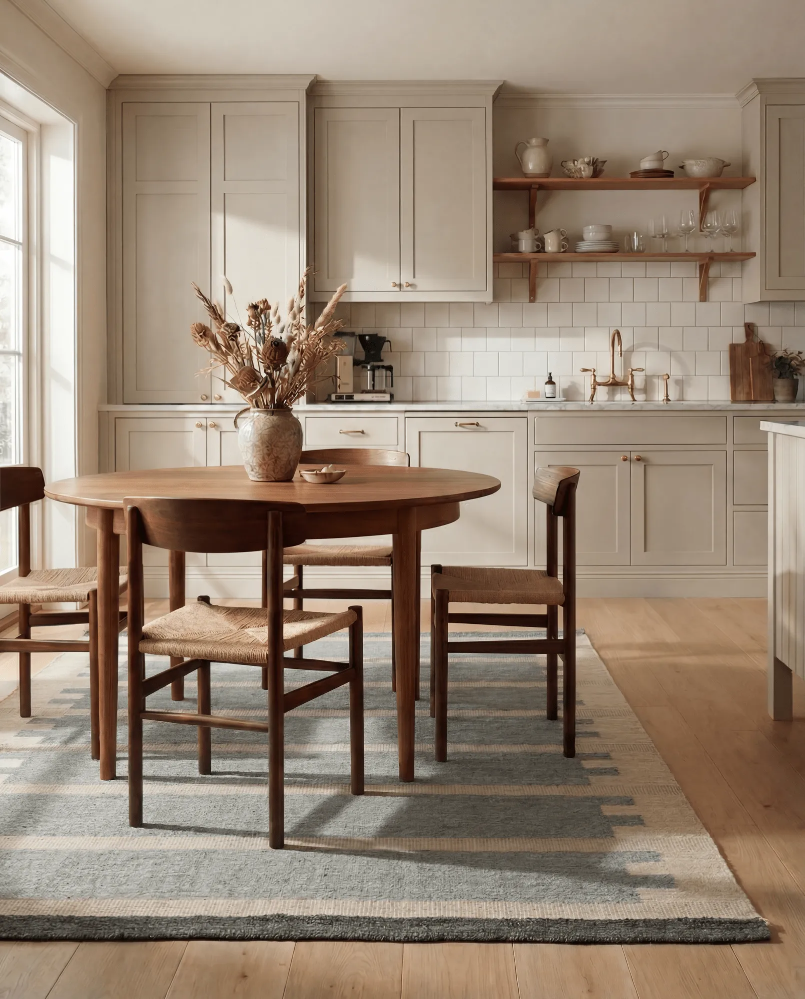 Falsterbo ullmatta, Blue, 230x330 cm Classic Collection