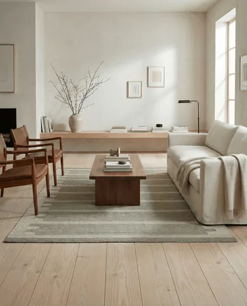 Falsterbo ullmatta - Green, 200x300 cm - Classic Collection