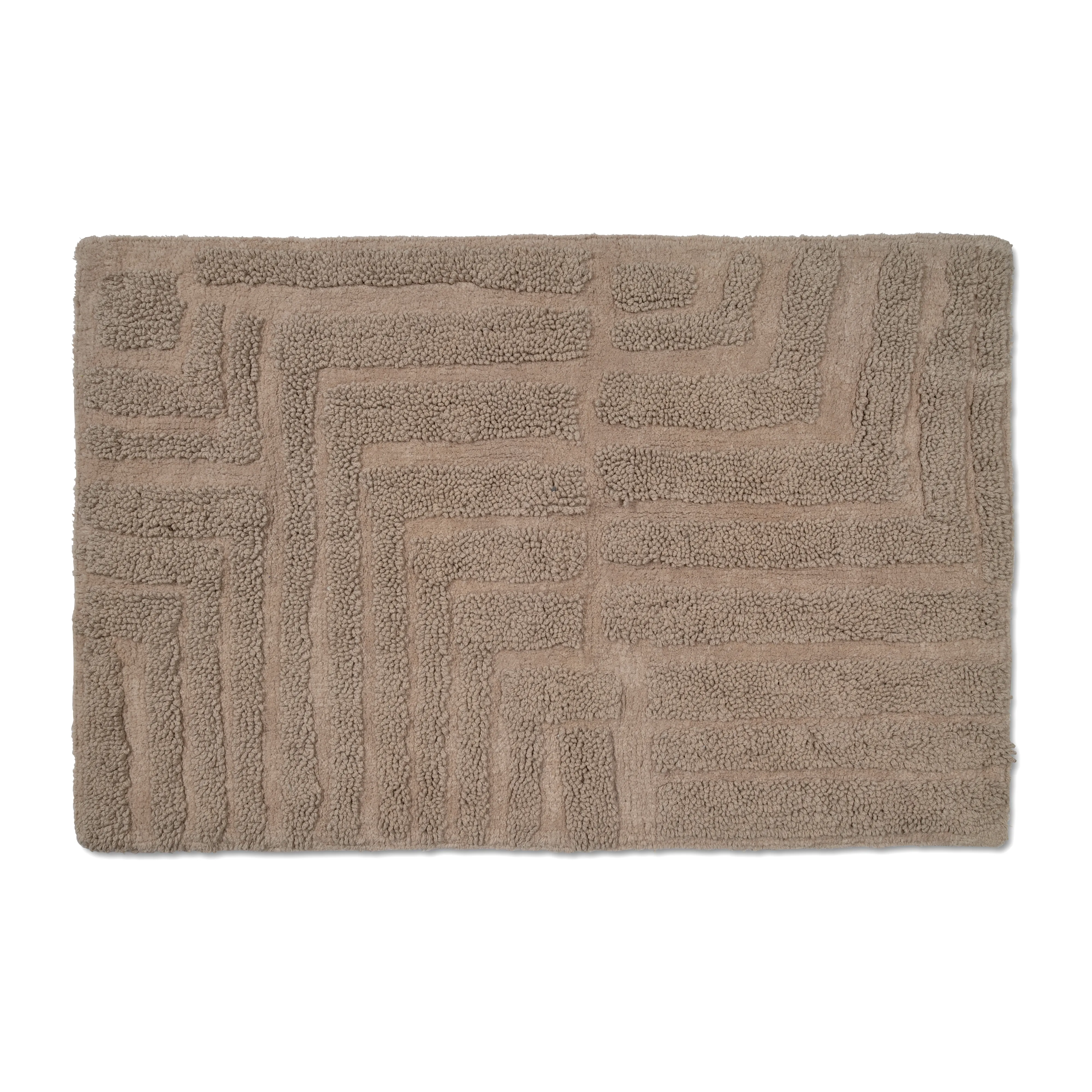 Field badrumsmatta 60x90 cm, Simply taupe