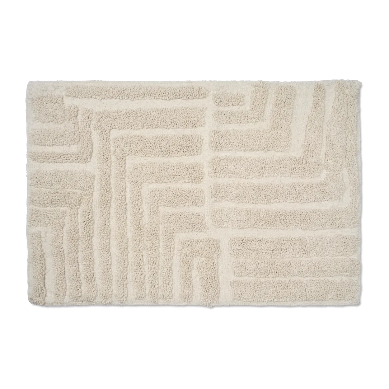 Classic Collection Field badrumsmatta 60x90 cm White