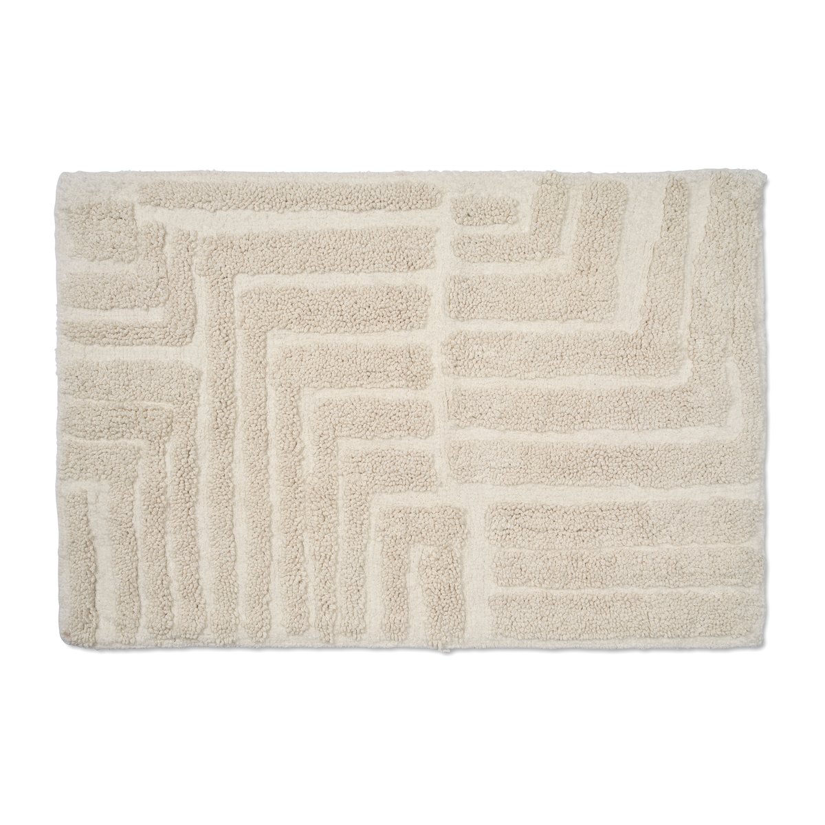 Classic Collection Field badrumsmatta 60x90 cm White
