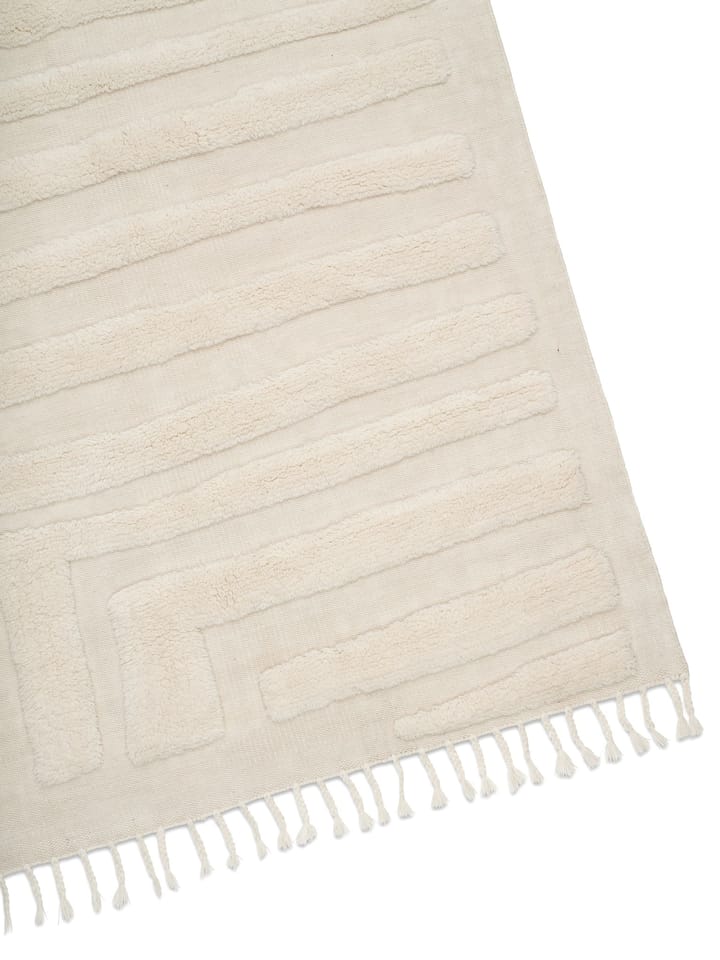 Field ullmatta 170x230 cm - Ivory - Classic Collection