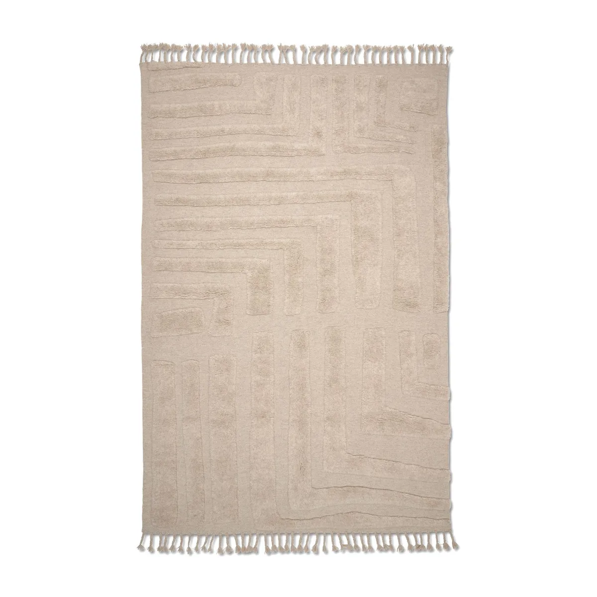 Classic Collection Field ullmatta 170x230 cm Natural Beige