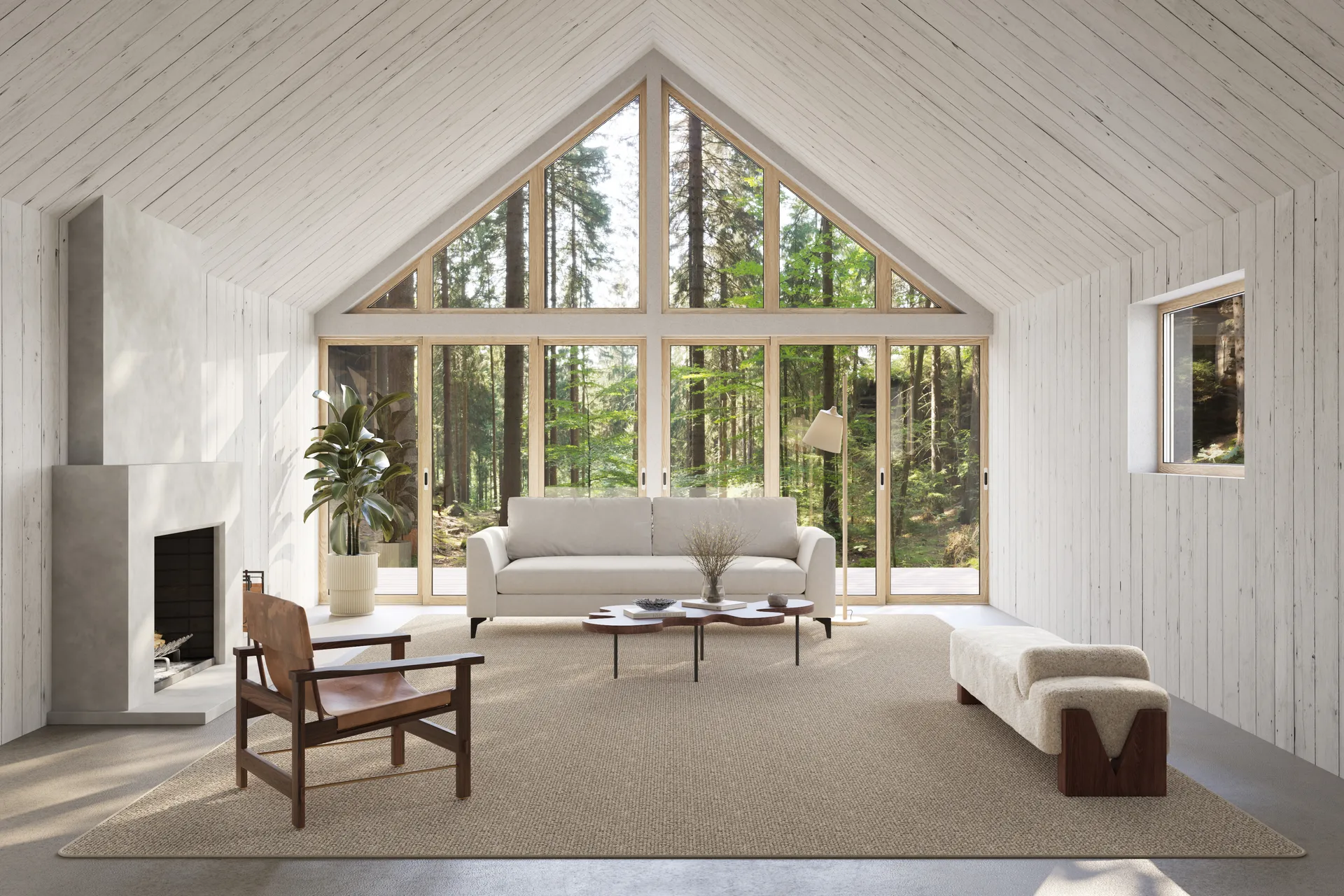 Fjellmyr matta, Naturbeige, 300x400 cm Classic Collection