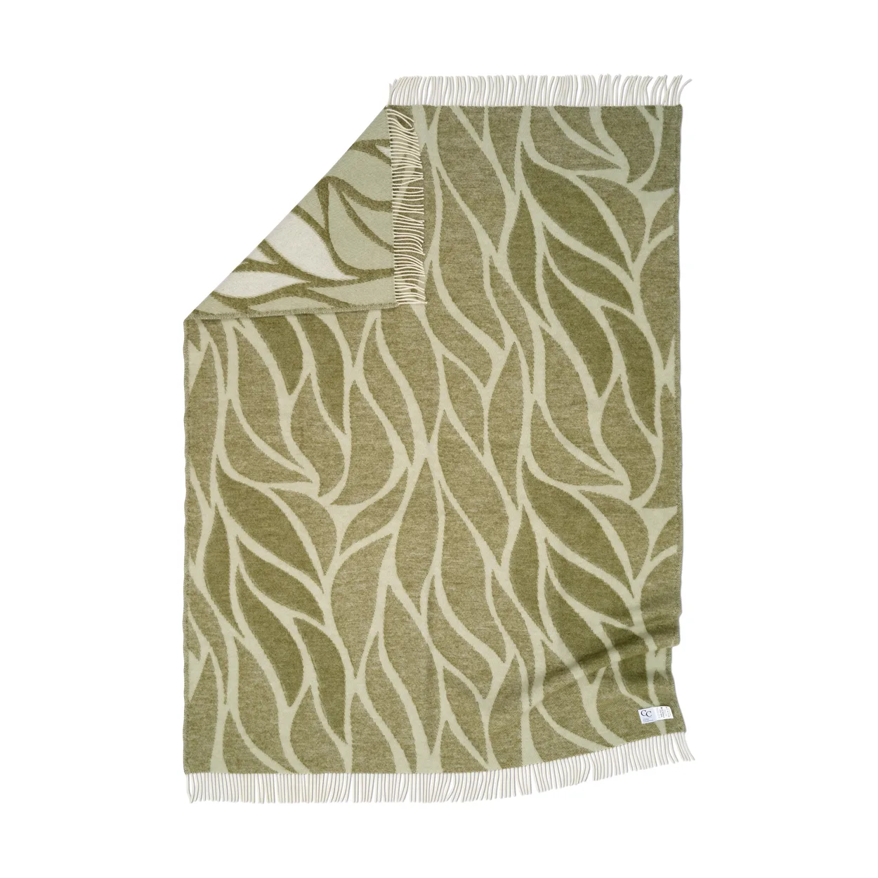 Classic Collection Folia pläd 130x180 cm Grön | Skandinavisk Design | Ullplädar & Ullfiltar | Grön