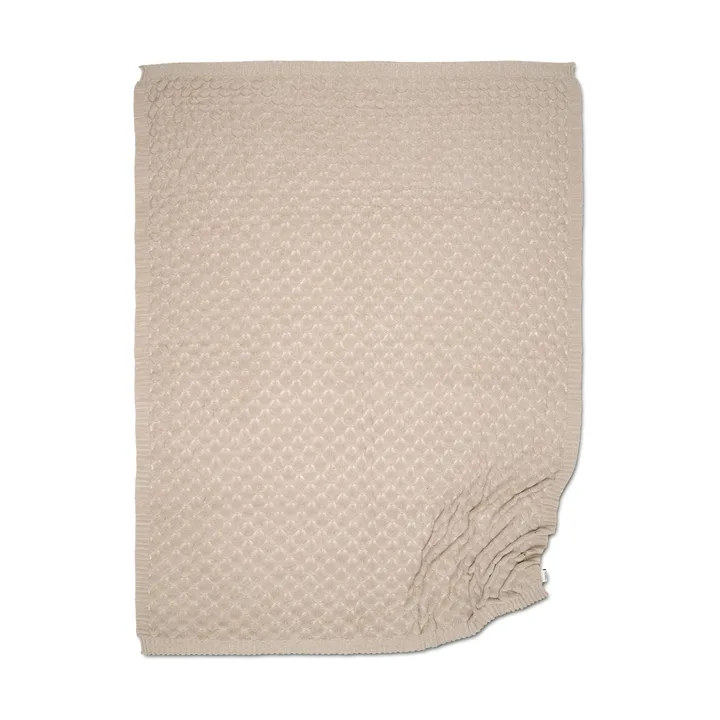 Gems pläd 130x170 cm - Beige - Classic Collection