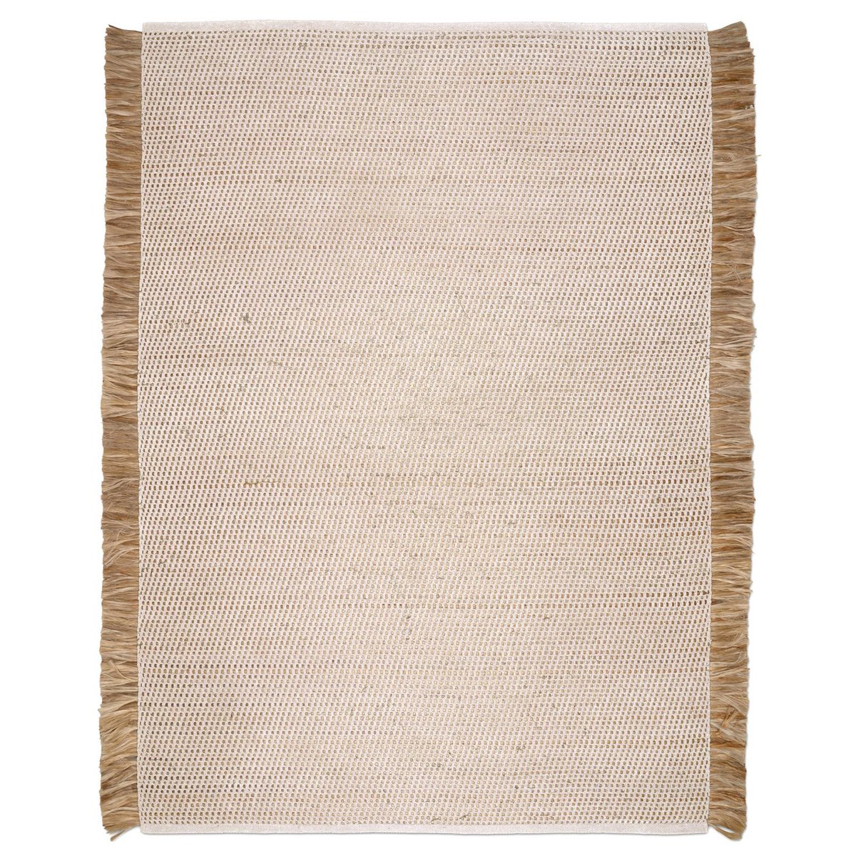 Classic Collection Goa matta 250x350 cm Vit-Jute | Skandinavisk Design | Jutemattor | Vit