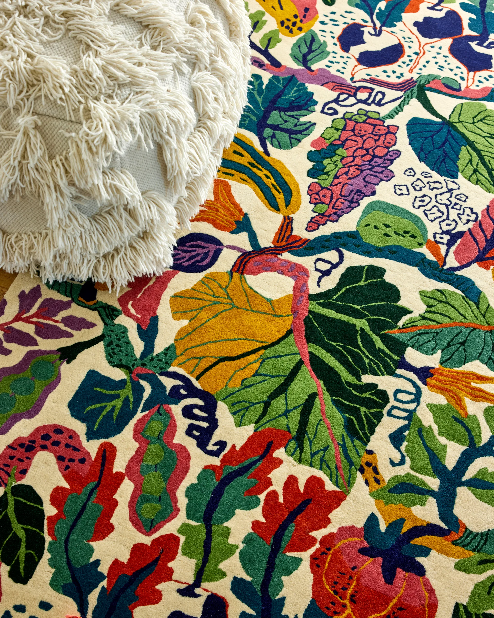 Heritage Garden matta, Cream-multi, 170x230 cm Classic Collection