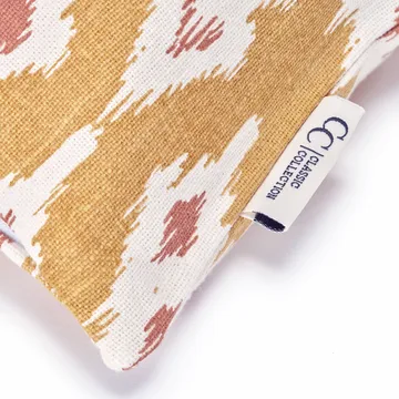 Ikat Diamond kuddfodral 50x50 cm - Yellow - Classic Collection