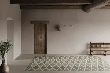 Korsnäs matta - Blågrön, 200x300 cm - Classic Collection