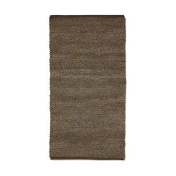 Merino gångmatta - Brun, 80x150 cm - Classic Collection