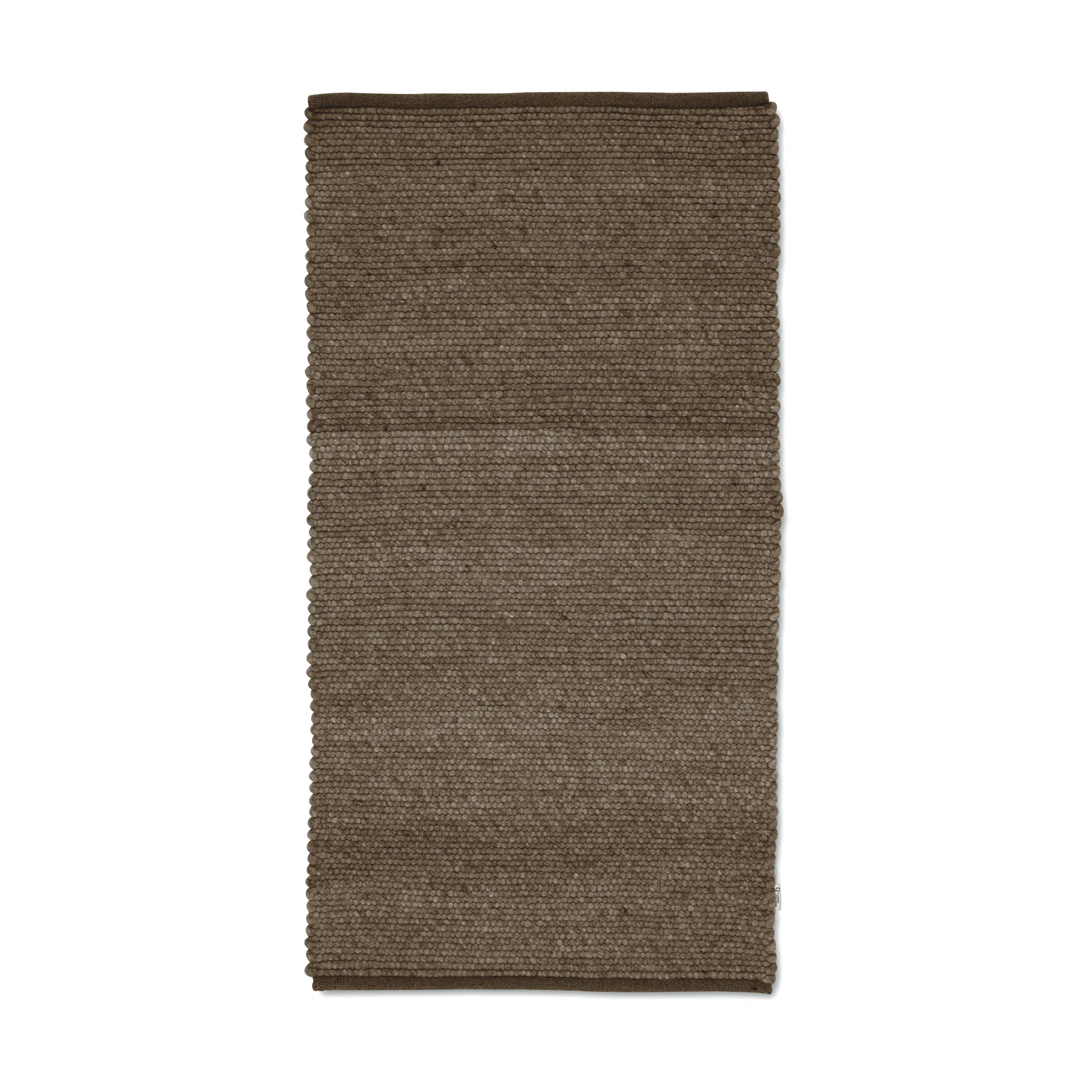 Merino gångmatta, Brun, 80x200 cm Classic Collection