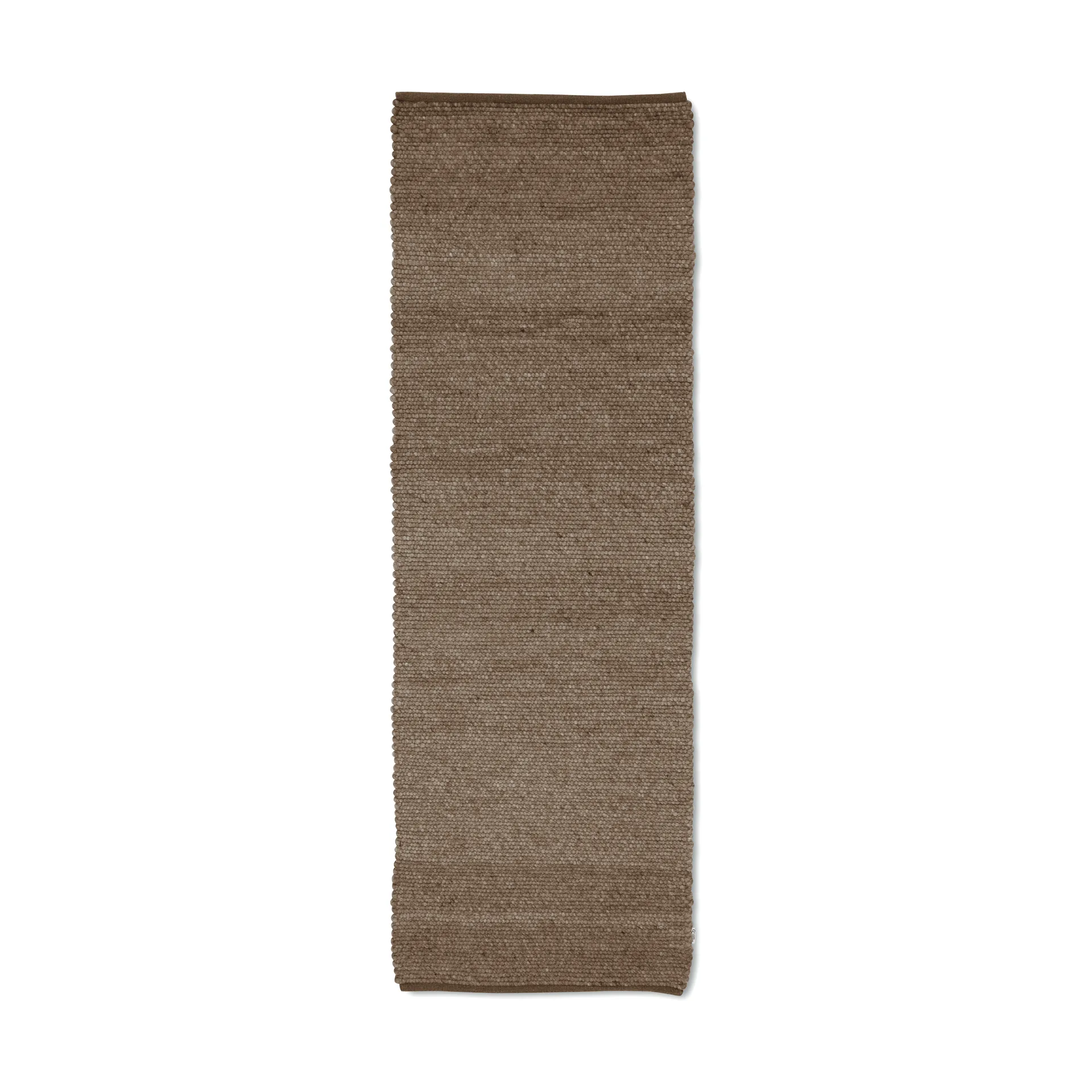 Merino gångmatta, Brun, 80x250 cm Classic Collection