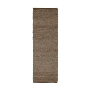 Merino gångmatta - Brun, 80x300 cm - Classic Collection