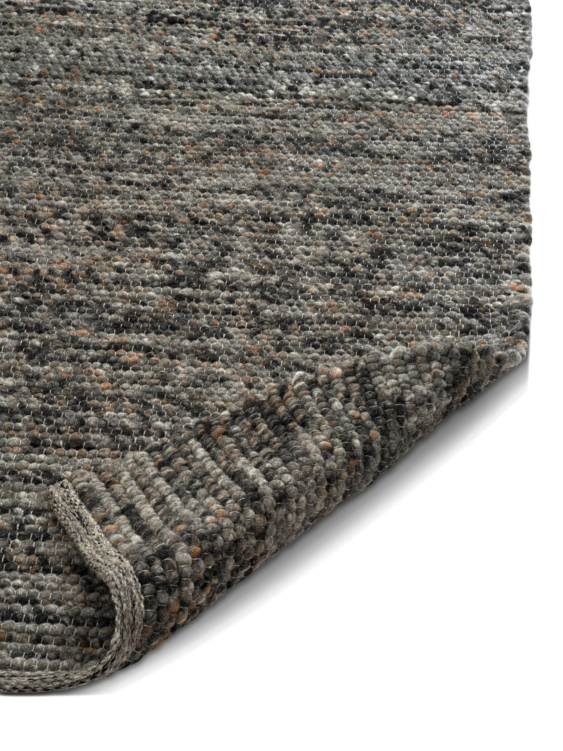 Merino gångmatta, Grey-melange, 80x250 cm Classic Collection