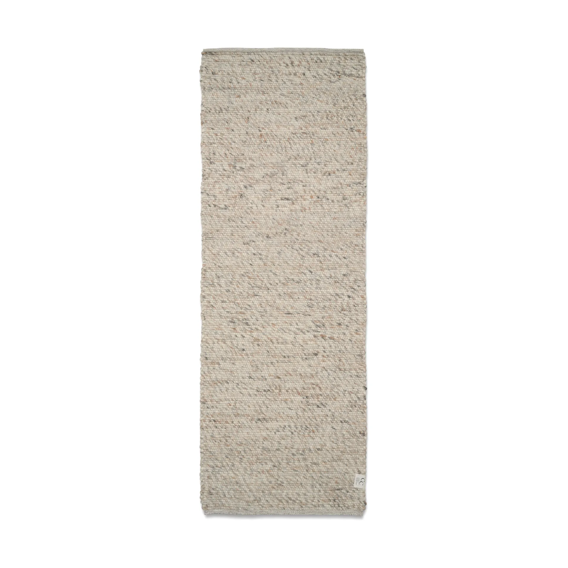 Merino gångmatta, Natural-beige, 80x300 cm Classic Collection