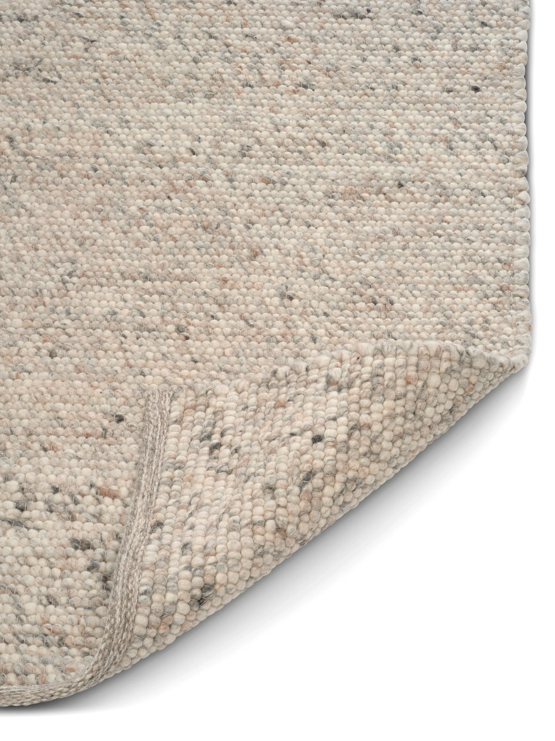 Merino gångmatta, Natural-beige, 80x300 cm Classic Collection