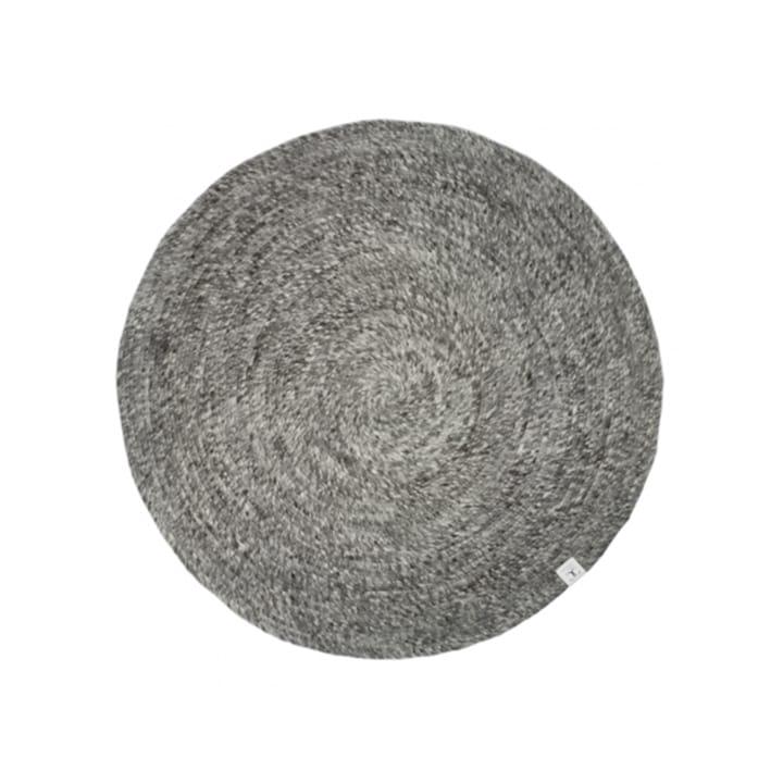 Merino Matta rund - granit, 160 cm - Classic Collection