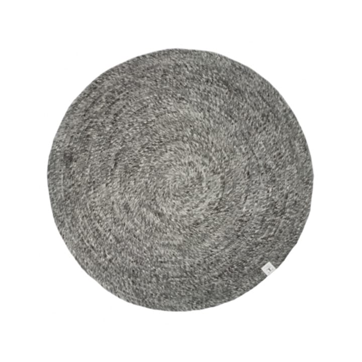 Merino Matta rund - granit, 200 cm - Classic Collection