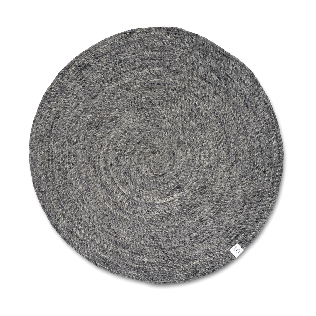 Classic Collection Merino ullmatta rund 240 cm Granit