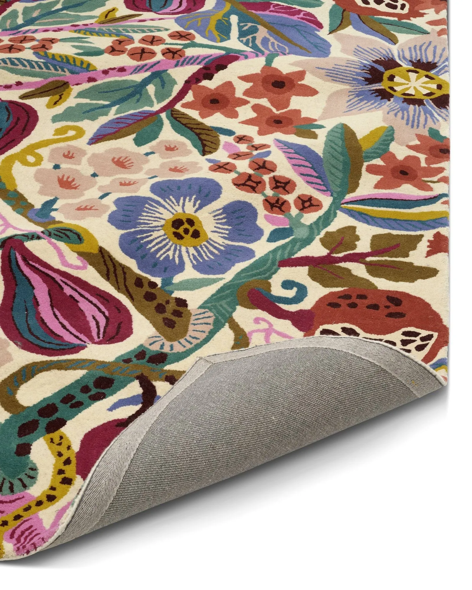 Pomegranate matta, Vit-multi, 250x350 cm Classic Collection