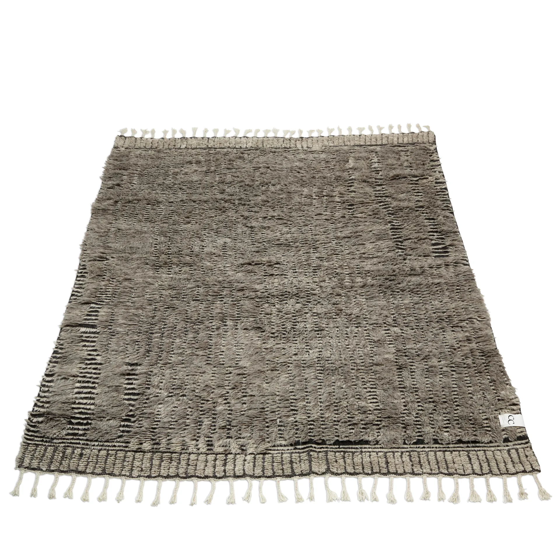 Raccoon ullmatta 200x300 cm, Natural Classic Collection